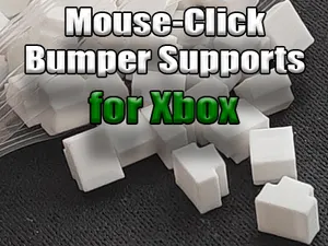 Mouse-click Bumper Supports for Xbox Controllers