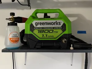 Greenworks Pressure Washer Shelf Mount