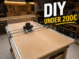 BUDGET DIY Router Sled - UNDER 200€