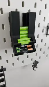 Skadis Battery Dispenser AAA AA