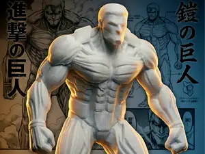 Armored Titan - Reiner's Titan - Attack on Titan