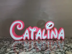 Catalina Disney Name Sign Decorated Room child