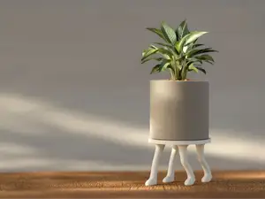 Four-legged plant stand