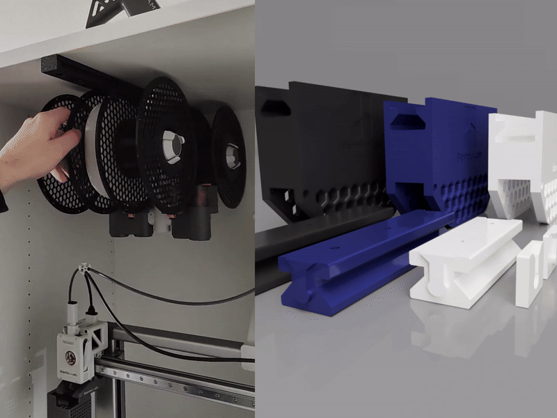 Easy AMS Lite Rail System for Ceiling & Top Mount