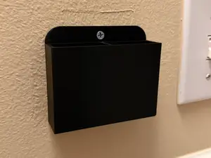 Wall-Mounted Remote Control Holder (2 Slot)