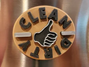 Clean/Dirty Dishwasher Sign Magnet