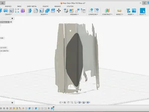 Sprinter Rear Pillar Wedge Filler