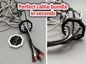 Cable Comb for Network and Electrical Wiring