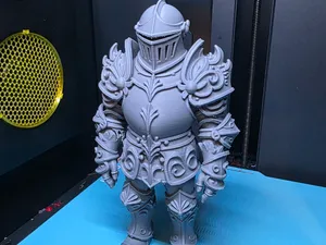 "Valiant Sentinel – Ornate Armored Knight"