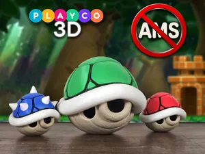 Mario Koopa Shell and Spiny Shell Multi Part