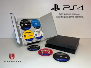 PS4 Console With 25 Game Coasters