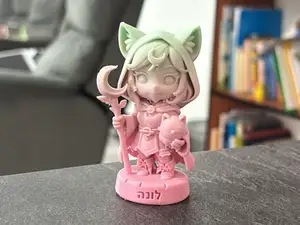 Chibis United: DnD cat girl moon druid (no name)
