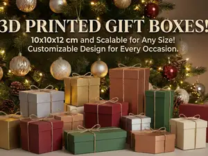 Elegant & Scalable Gift Box Perfect for Christmas
