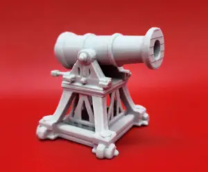 Cannon Turret Miniature (Multipart)