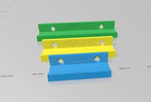 J - Channel Wall Stands - Comic Books