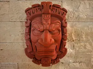 Mayan Face Sculpture – Ancient Inspired 3D Print