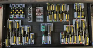 Gridfinity Universal Screwdriver Trays