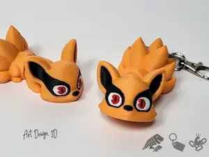 Articulated Nine Tailed Fox - Strong Joints