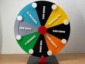 Mini prize wheel for your store, parties....