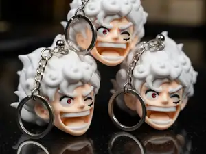ONE PIECE - LUFFY GEAR 5 V2 - KEYCHAIN