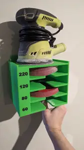 Sander and Paper Holder