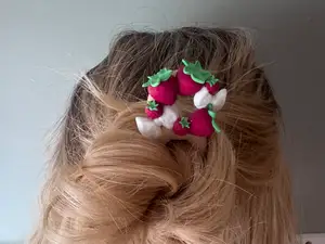 Mini Obstkörbchen Haarschmuck – Haarnadel