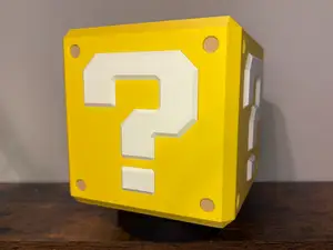 Question Mark Block Box / Popcorn Bucket (NO AMS)