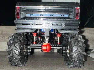 TRX4M Hightrail Dual Exhaust Rear Side Exit