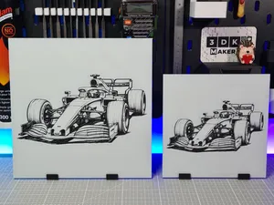 Formula 1 – Hueforge – 3 Colors