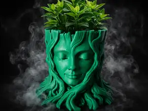 Planter - Tree with Face