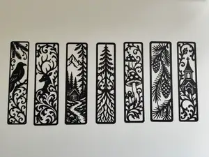 Bookmark Set - 7 Forest Designs