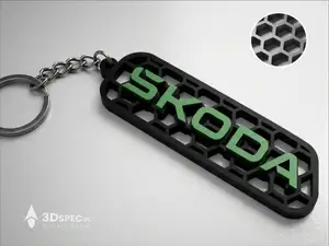 Skoda keychain