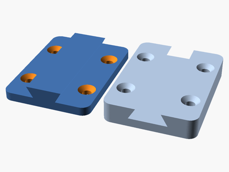 Fully Customizable Parametric Dovetail Mount
