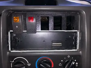 Frame above the car radio Ford Transit
