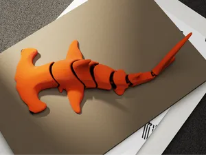 Articulated Hammerhead Shark