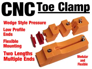 CNC Toe / Edge Clamp