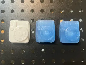 復古拍立得相機冰箱貼Vintage Instant Camera Fridge Magnet