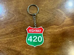 Highway 420 Keychain