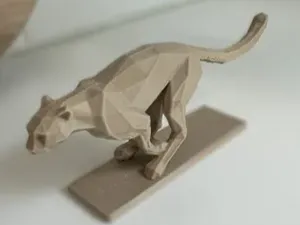 Low Poly Cheetah