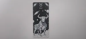 Steampunk Taurus Mechanical Bull Card