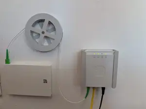 FTTH Fiber Management Kit / ONT Mount + Spool