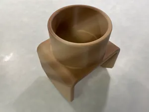 Armrest cup holder — 4 inch/100mm Wide