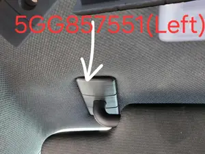 VAG 5GG857551/ replacement sun visor