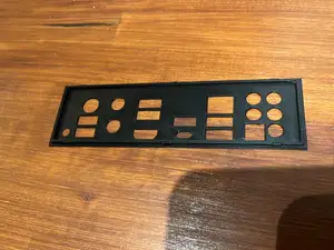 I/O motherboard plate
