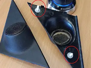 BMW E30 SOUSNDSYSTEM TWEETER plug repair