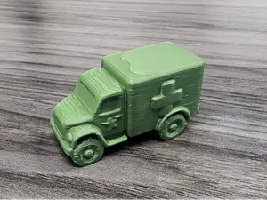 Army Men Green Toy Soldier Military Medical Truck