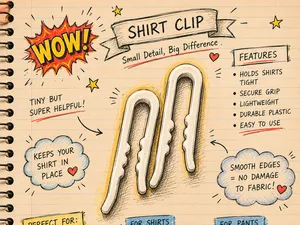 clip per pantaloni e camicie