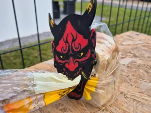 bread bag clip japan mask demon