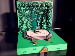 Zelda - A Link To The Past Master Sword Diorama