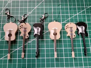 Guitar keychains or ornaments